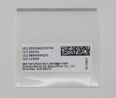 Rfid Serialized Labeling (Vitamin K 51662153734 Hf Serialized Rfid Label Image)